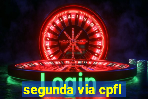 segunda via cpfl